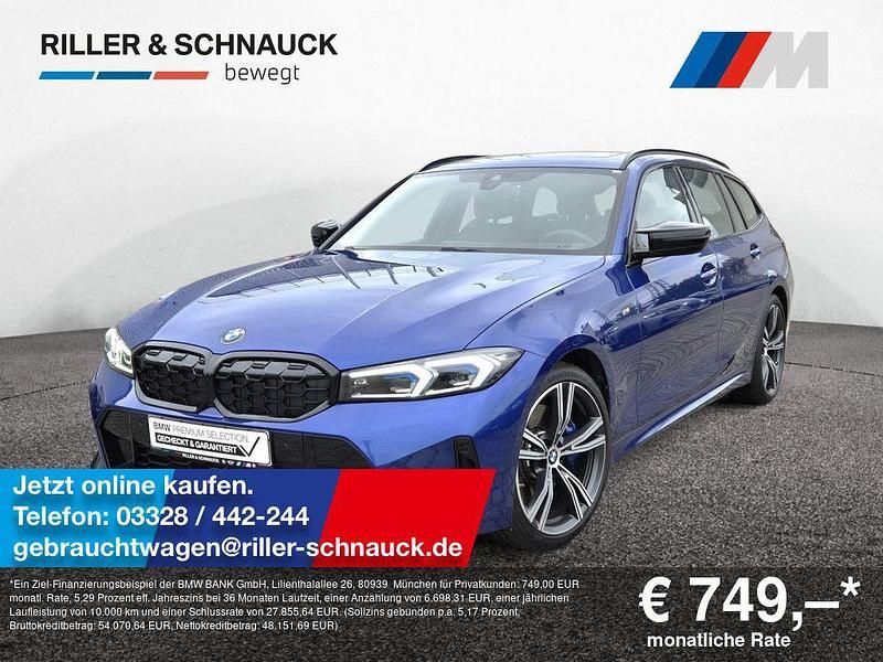Blau Gebraucht 2024 BMW M340 Performance Limousine | 54.850 € (Guter Preis) - Bild 1/4