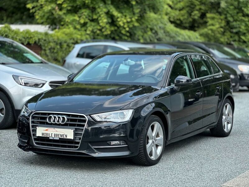 Schwarz Gebraucht 2013 Audi A3 Sportback Ambition Limousine | 8.990 € (Guter Preis) - Bild 1/4