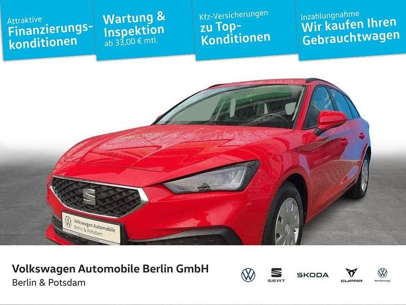Reinrot Gebraucht 2022 Seat Leon Reference Kombi | 16.350 € (Superpreis) - Bild 1/4