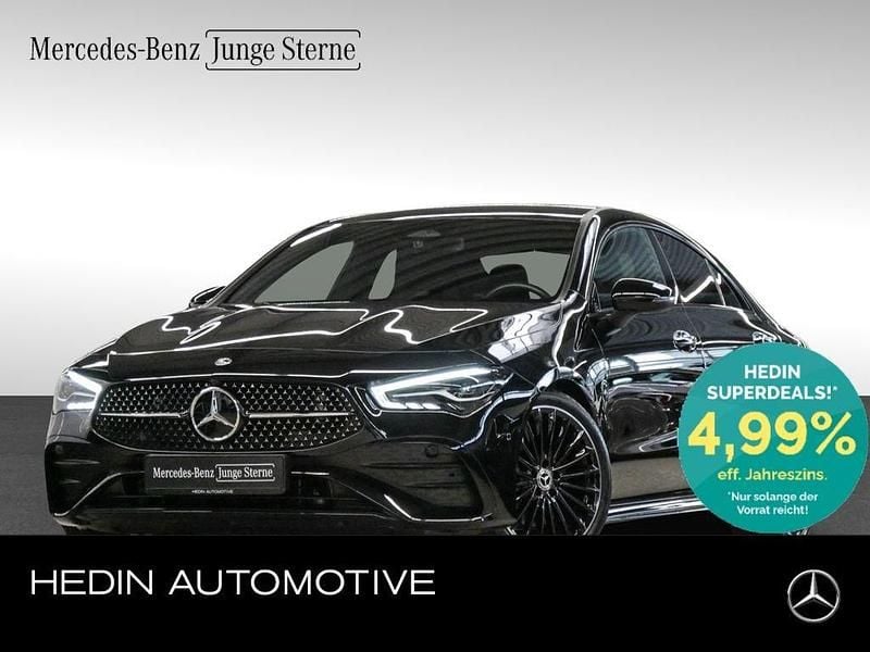 Schwarz Gebraucht 2024 Mercedes CLA200 AMG Coupé | 35.890 € (Fairer Preis) - Bild 1/4