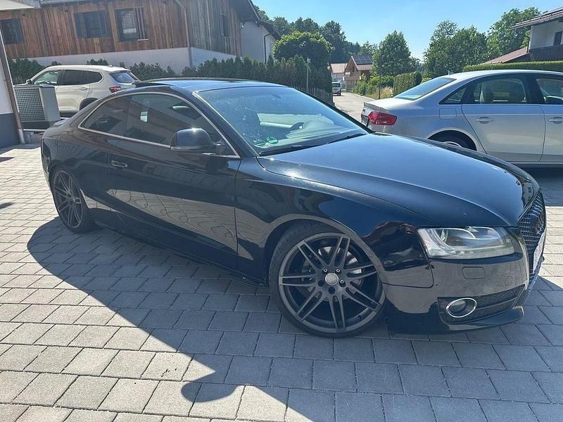 Schwarz Gebraucht 2008 Audi A5 S-Line Coupé | 4.499 € (Superpreis) - Bild 1/4