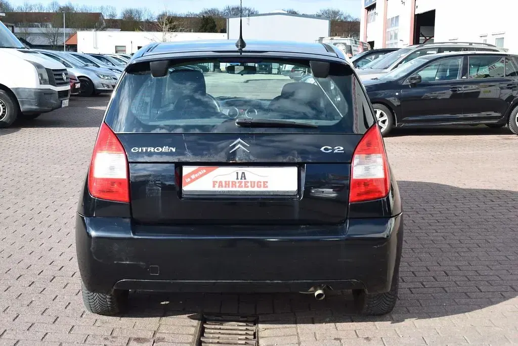 Gebraucht Citroën C2 VTR Sport 60 PS (44 kW) 2005 Schwarz Kleinwagen