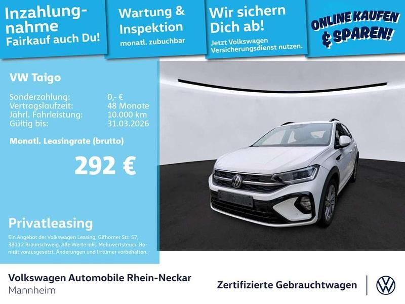 Gebraucht VW Taigo R-line 150 PS (110 kW) 2022 Pure white SUV