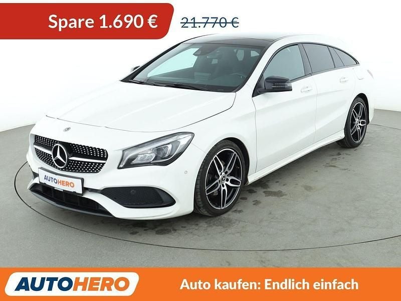 Gebraucht Mercedes CLA200 Shooting Brake AMG line 156 PS (114 kW) 2019 Weiß Kombi