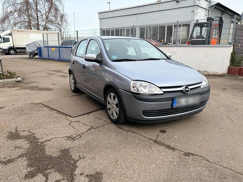 Gebraucht Opel Corsa 75 PS (55 kW) 2003 Silber Kleinwagen