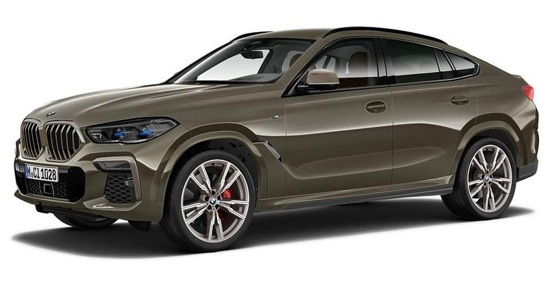 Braun Gebraucht 2022 BMW X6 M50 Shadowline SUV | 69.580 € (Guter Preis) - Bild 1/4