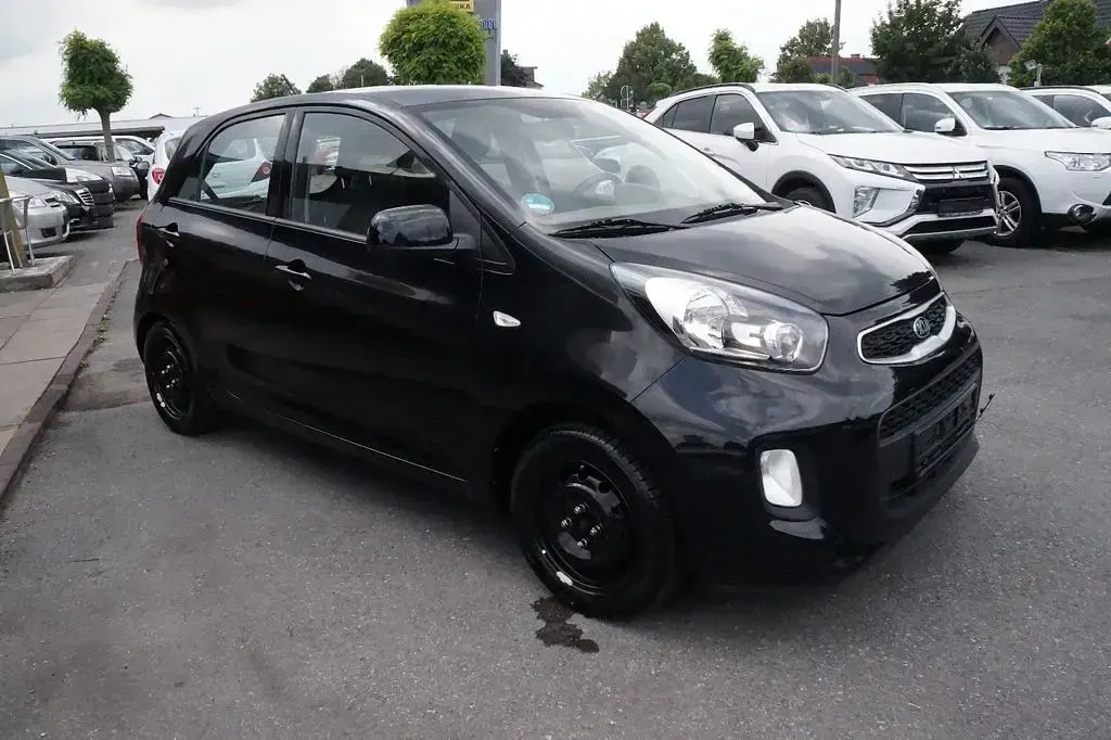 Gebraucht Kia Picanto 67 PS (49 kW) 2017 Schwarz Kleinwagen
