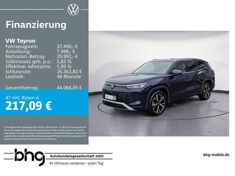 Gebraucht VW Tayron Life 150 PS (110 kW) 2025 Violett SUV
