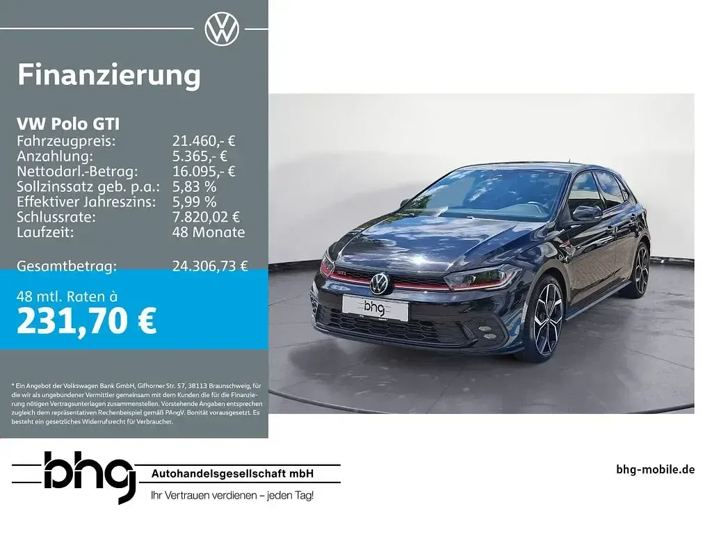 Gebraucht VW Polo GTI 207 PS (152 kW) 2022 Kleinwagen