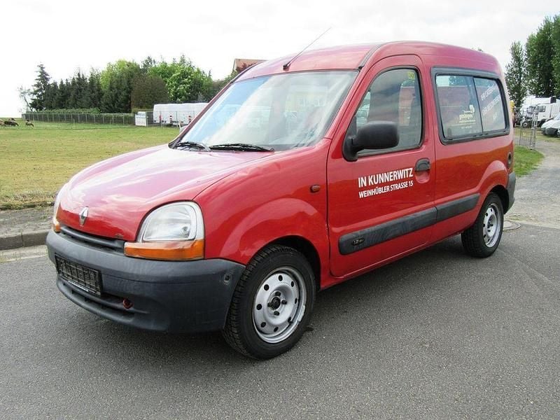Gebraucht Renault Kangoo Authentique 75 PS (55 kW) 2002 Rot Van / Kleinbus