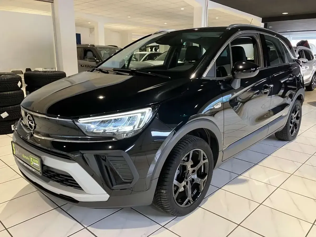 Gebraucht Opel Crossland 110 PS (80 kW) 2023 Schwarz SUV
