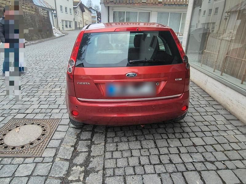 Gebraucht Ford Fiesta 2007 Orange Kleinwagen
