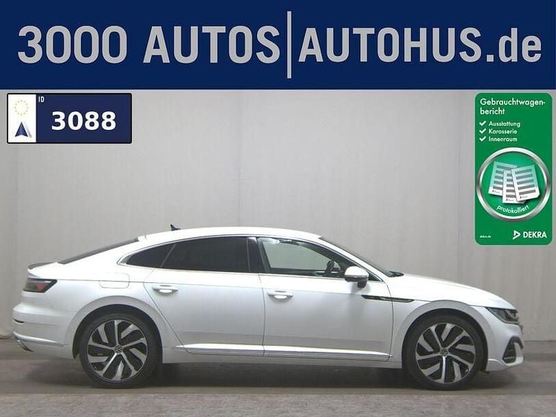 Weiss Gebraucht 2022 VW Arteon R-line Limousine | 22.480 € (Etwas zu teuer) - Bild 1/4