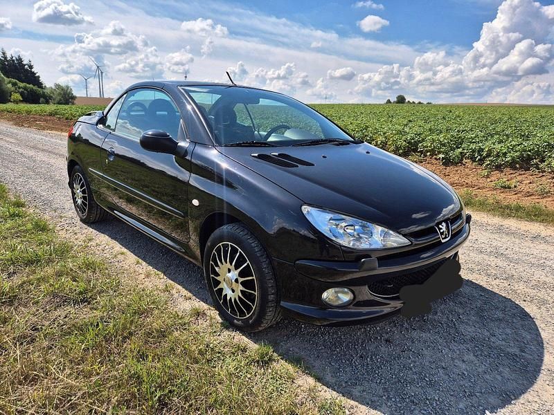 Schwarz Gebraucht 2004 Peugeot 206 CC Platinum Cabrio | 999 € (Guter Preis) - Bild 1/4