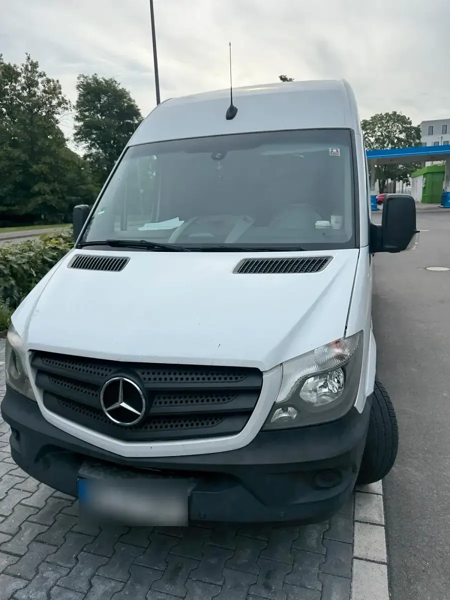 Gebraucht Mercedes Sprinter 163 PS (119 kW) 2018 Weiß Van
