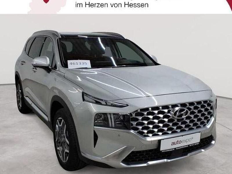 Silber Gebraucht 2022 Hyundai Santa Fe Prime SUV | 32.789 € (Guter Preis) - Bild 1/4