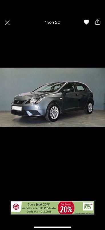 Grau Gebraucht 2016 Seat Ibiza Kleinwagen | 7.100 € (Fairer Preis) - Bild 1/4