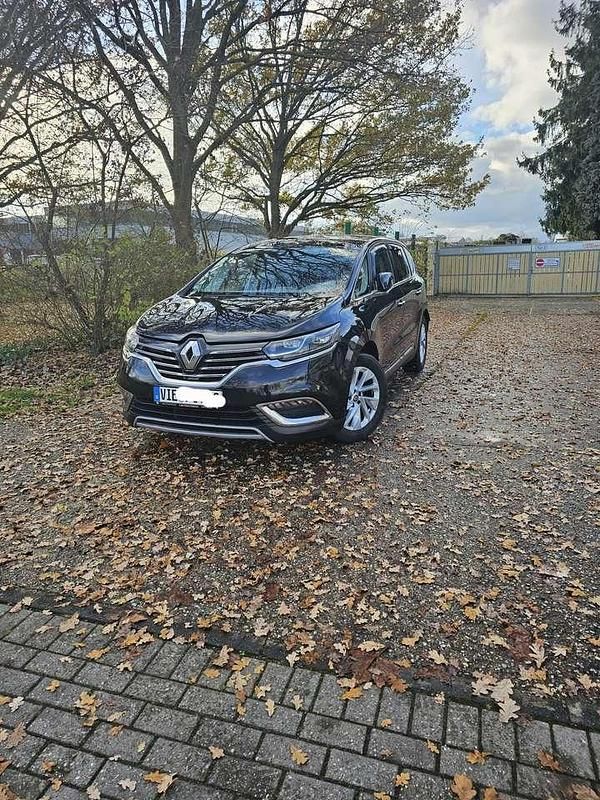 Gebraucht Renault Espace Intens 160 PS (117 kW) 2015 Schwarz Van / Kleinbus