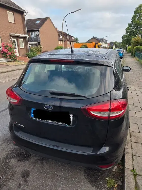 Gebraucht Ford C-MAX Titanium 120 PS (88 kW) 2015 Schwarz Van / Kleinbus