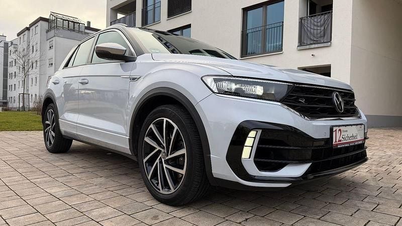 Silber Gebraucht 2021 VW T-Roc R SUV | 25.100 € (Guter Preis) - Bild 1/4