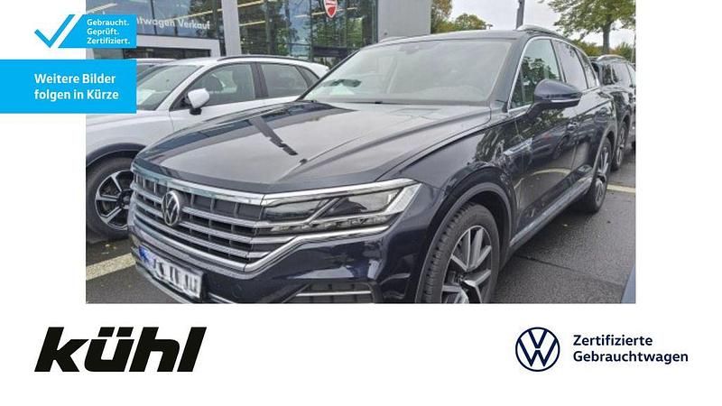 Blau Gebraucht 2021 VW Touareg Elegance SUV | 45.780 € (Superpreis) - Bild 1/2
