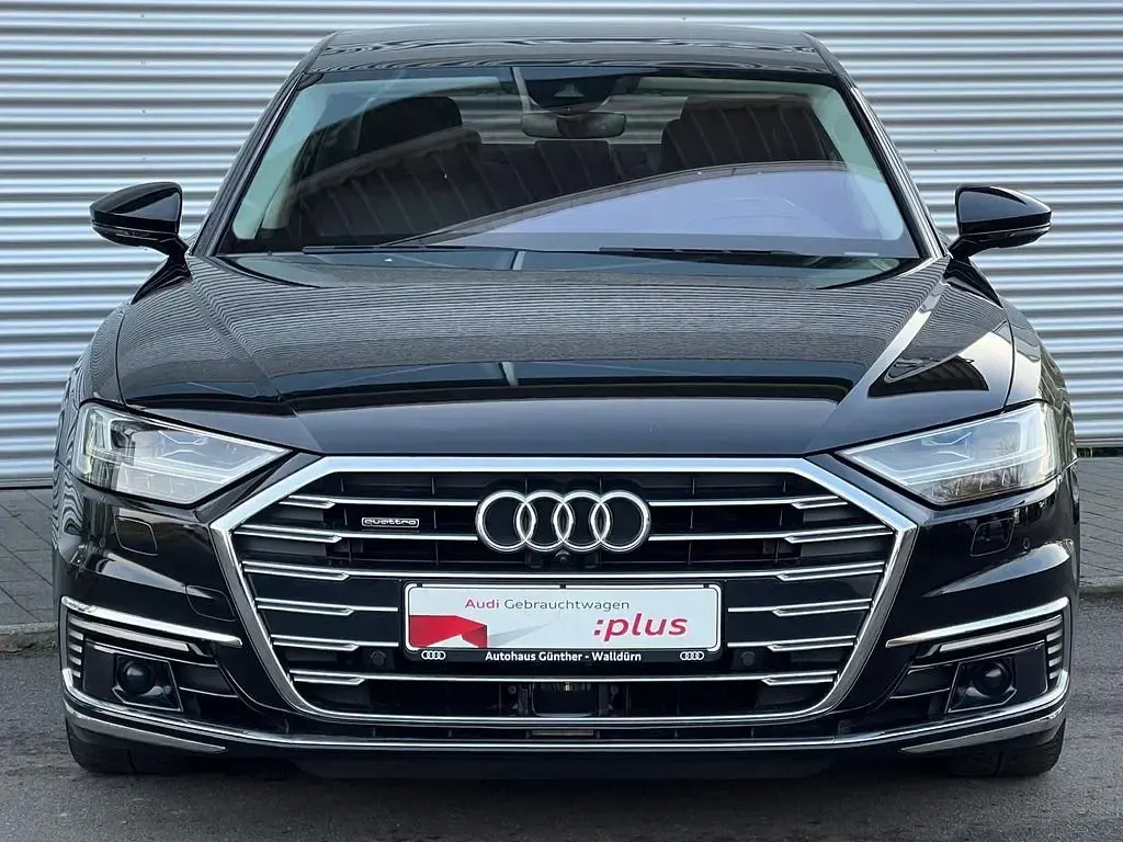 Brugt Audi A8 Ambiente 449 HK (330 kW) 2021 Sort Sedan