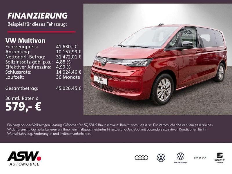 Fortanarot metallic Gebraucht 2022 VW T7 Life Van | 41.630 € - Bild 1/4