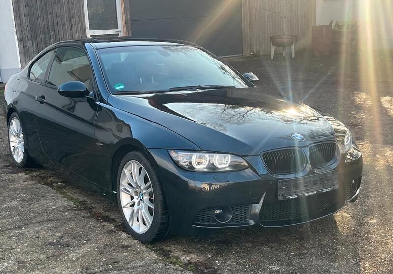 Schwarz Gebraucht 2008 BMW 325 Coupé | 8.500 € (Fairer Preis) - Bild 1/4