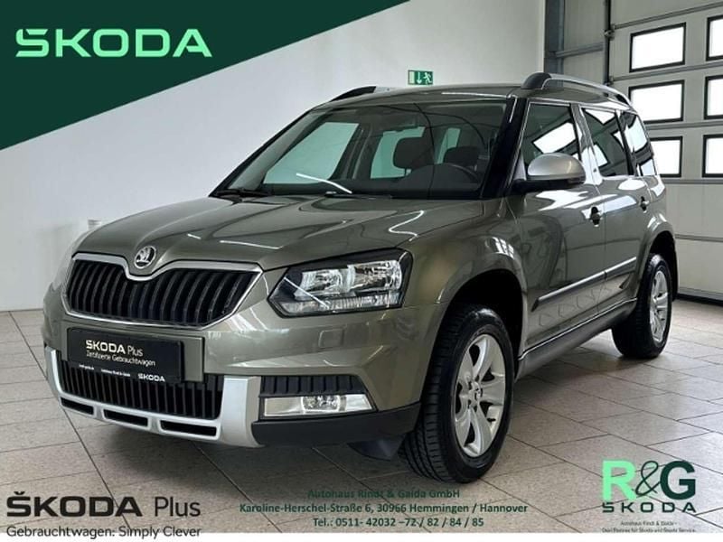 Grün Gebraucht 2015 Skoda Yeti Ambition SUV | 17.999 € (Teuer) - Bild 1/4