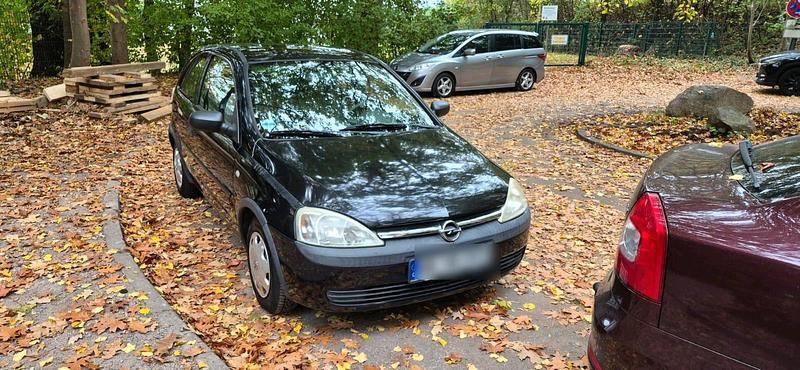Gebraucht Opel Corsa 58 PS (42 kW) 2002 Schwarz Kleinwagen