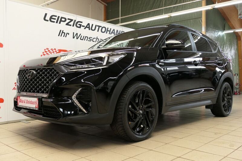 Schwarz Gebraucht 2019 Hyundai Tucson N Line SUV | 24.874 € (Fairer Preis) - Bild 1/4