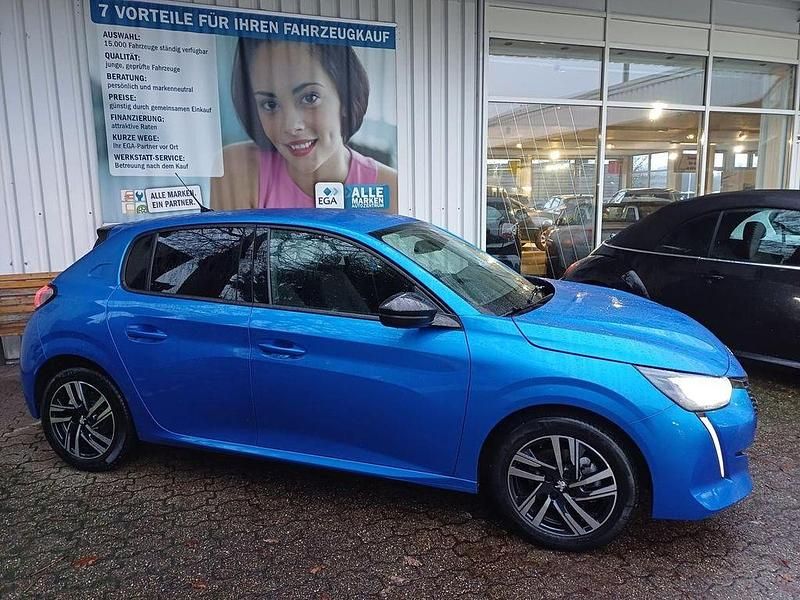 Blau Gebraucht 2023 Peugeot 208 Allure Kleinwagen | 16.947 € (Fairer Preis) - Bild 1/4
