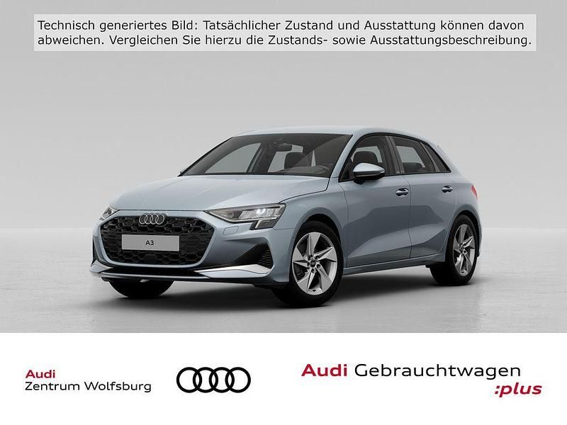 Grau Gebraucht 2024 Audi A3 Sportback Advanced Limousine | 33.680 € (Guter Preis) - Bild 1/3