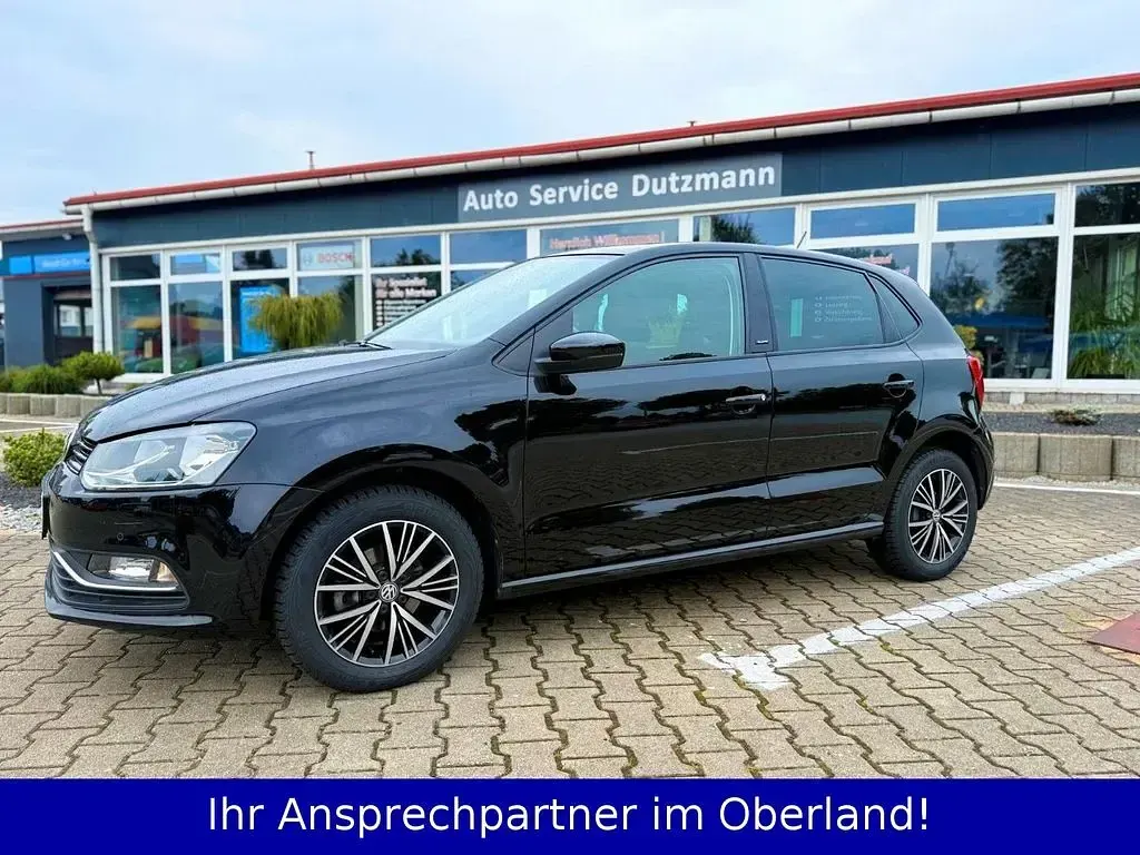 Gebraucht VW Polo Allstar 60 PS (44 kW) 2017 Schwarz Limousine