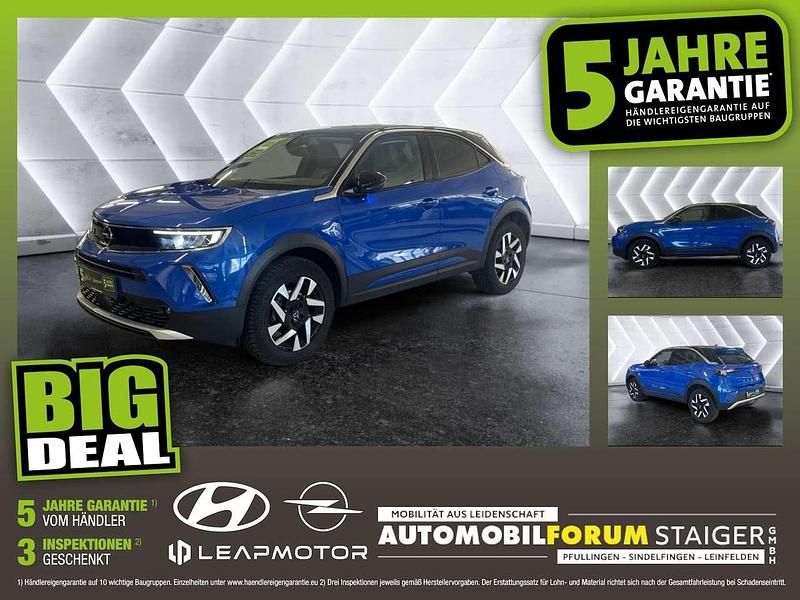 Perl blau/voltaik blau Gebraucht 2022 Opel Mokka Elegance SUV | 18.840 € (Guter Preis) - Bild 1/4