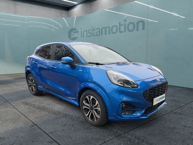 Blau Gebraucht 2023 Ford Puma ST-Line X SUV | 27.050 € (Etwas zu teuer) - Bild 1/2