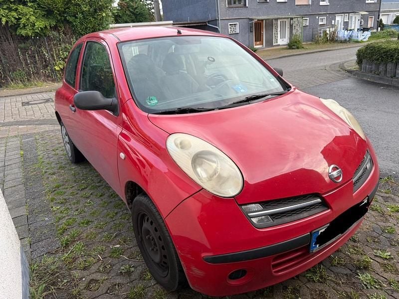 Rot Gebraucht 2006 Nissan Micra Kleinwagen | 400 € - Bild 1/4