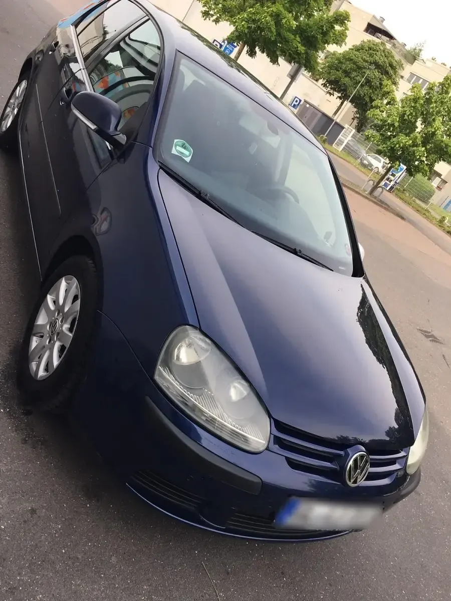 Gebraucht VW Golf V 101 PS (74 kW) 2008 Blau Kleinwagen