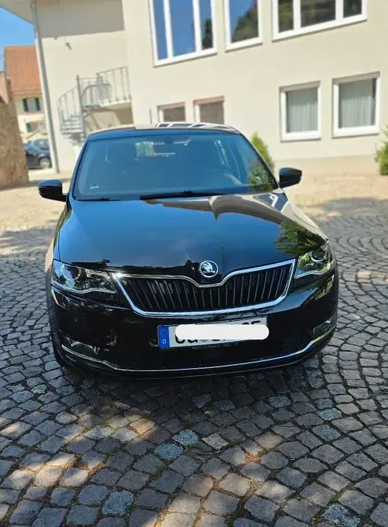 Gebraucht Skoda Rapid Ambition 110 PS (80 kW) 2017 Schwarz Kleinwagen