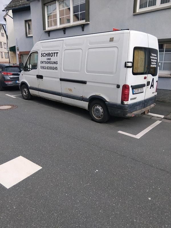 Gebraucht Renault Master 115 PS (84 kW) 2001 Weiß Van / Kleinbus