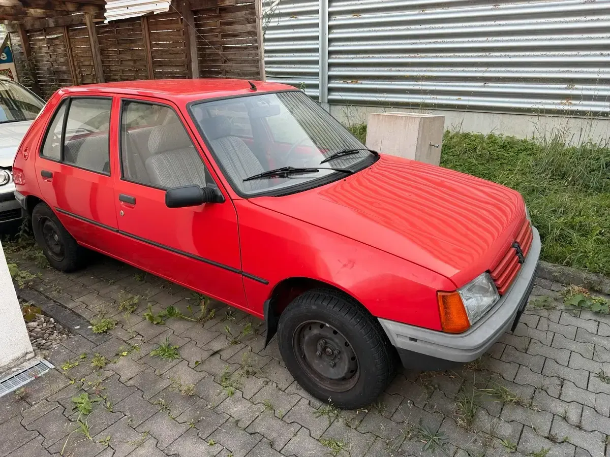 Gebraucht Peugeot 205 60 PS (44 kW) 1991 Rot Kleinwagen