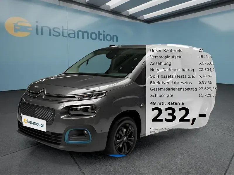 Gebraucht Citroën e-Berlingo Shine 100 kW (136 PS) 2023 Grau Van / Kleinbus