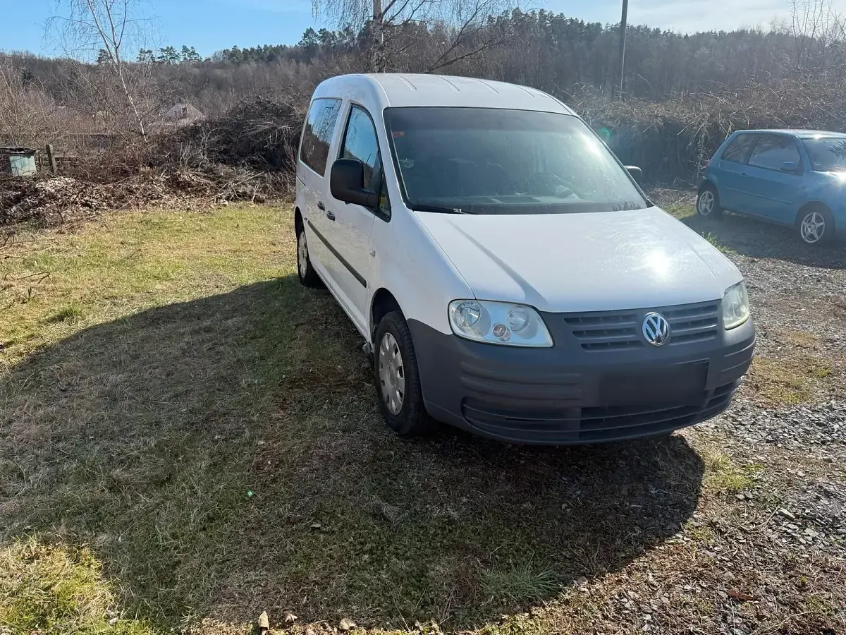 Gebraucht VW Caddy 90 PS (66 kW) 2005 Weiß Van / Kleinbus
