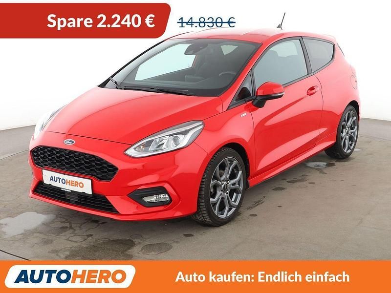 Gebraucht Ford Fiesta ST-Line 95 PS (69 kW) 2021 Rot Kleinwagen