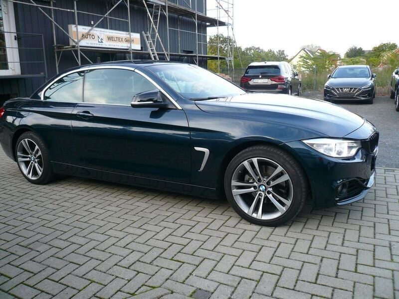Gebraucht BMW 428 Sport Line 245 PS (180 kW) 2014 Blau Cabrio
