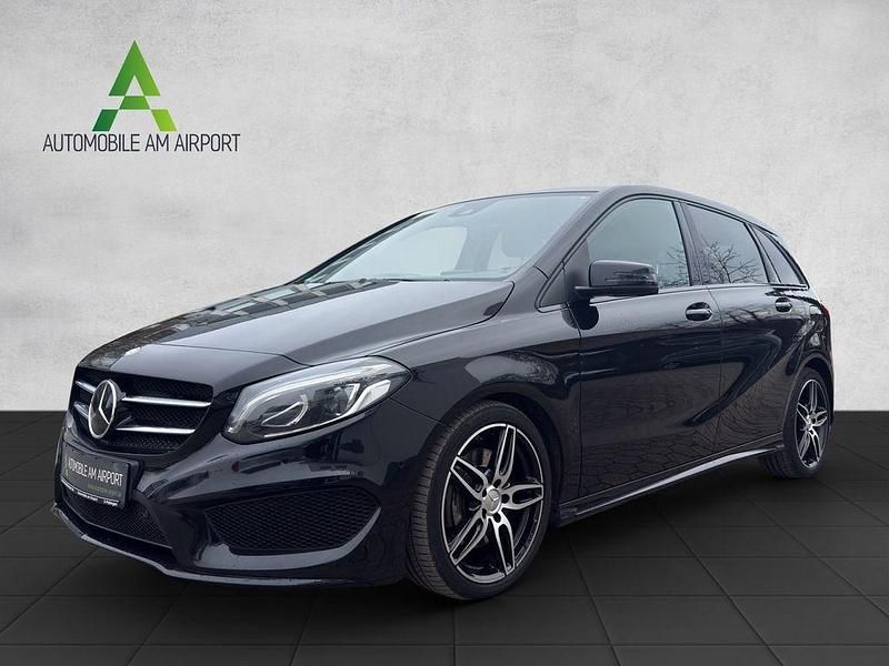 Schwarz Gebraucht 2015 Mercedes B250 AMG line Van / Kleinbus | 16.950 € (Fairer Preis) - Bild 1/4