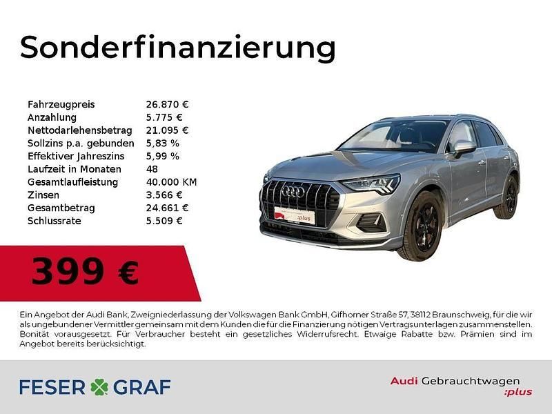 Gebraucht Audi Q3 Ambiente 190 PS (139 kW) 2019 Florettsilber metallic SUV
