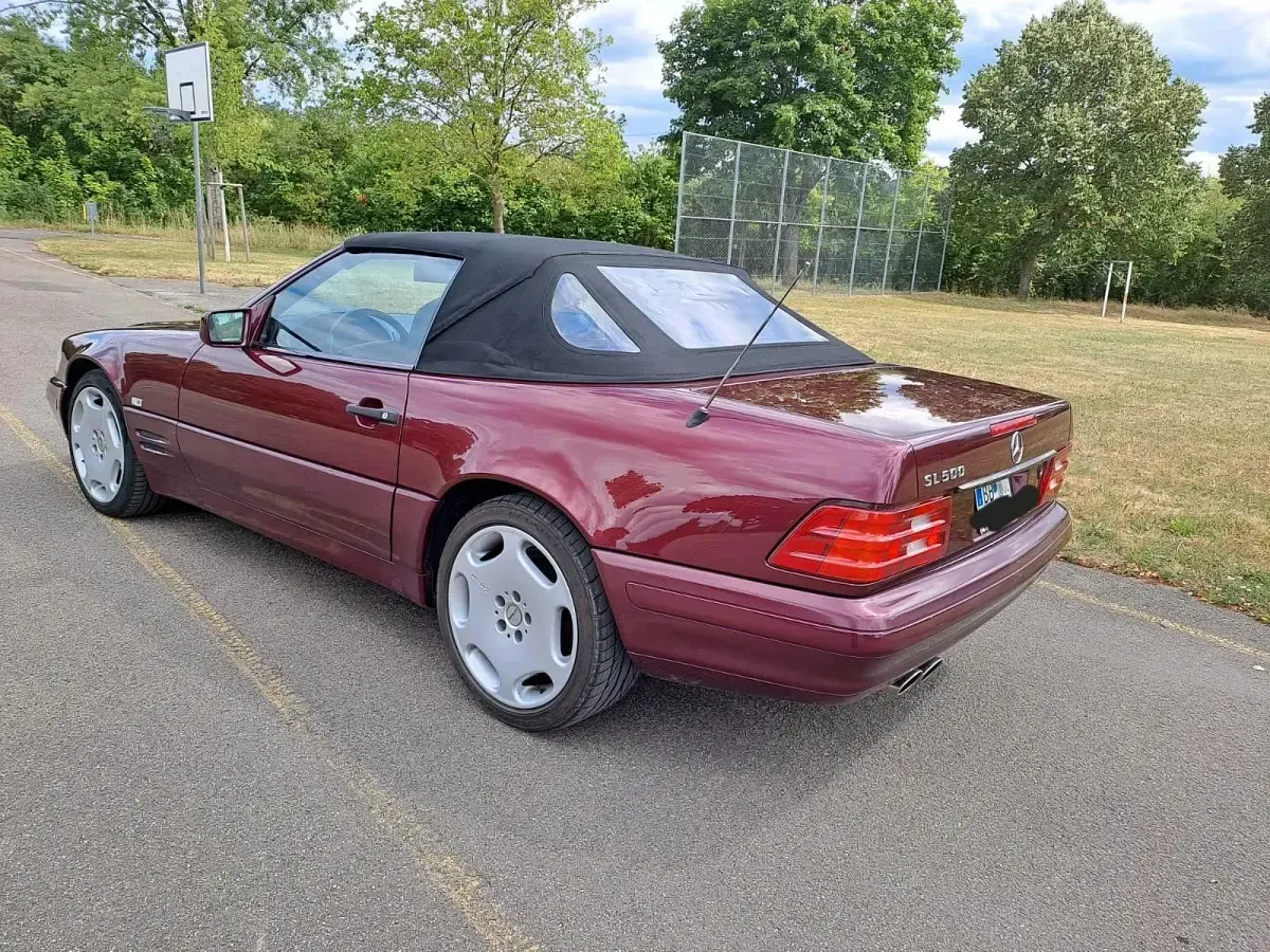 Gebraucht Mercedes SL500 320 PS (235 kW) 1997 Rot Cabrio
