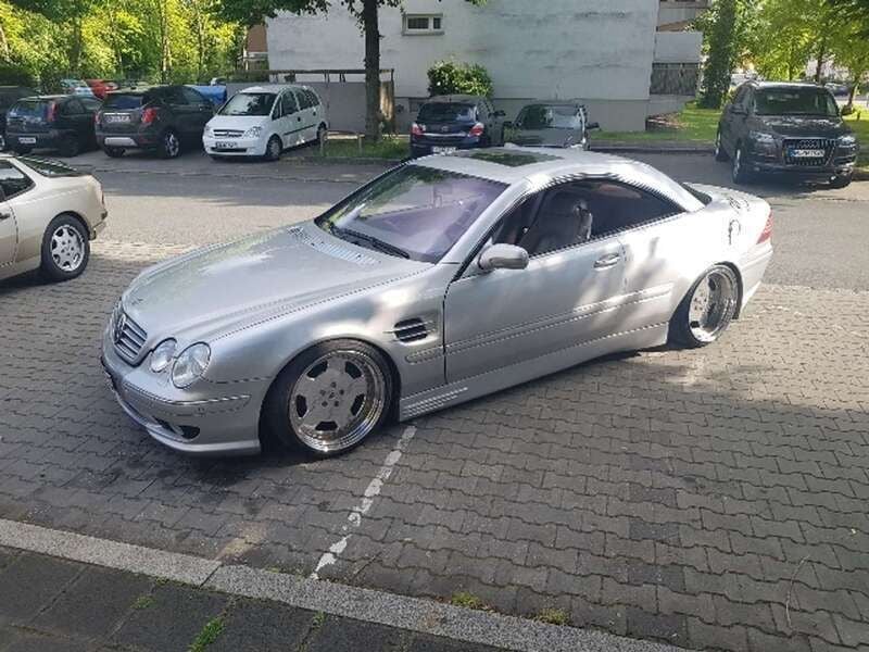 Silber metallic Gebraucht 2002 Mercedes CL500 Coupé | 13.000 € (Etwas zu teuer) - Bild 1/4