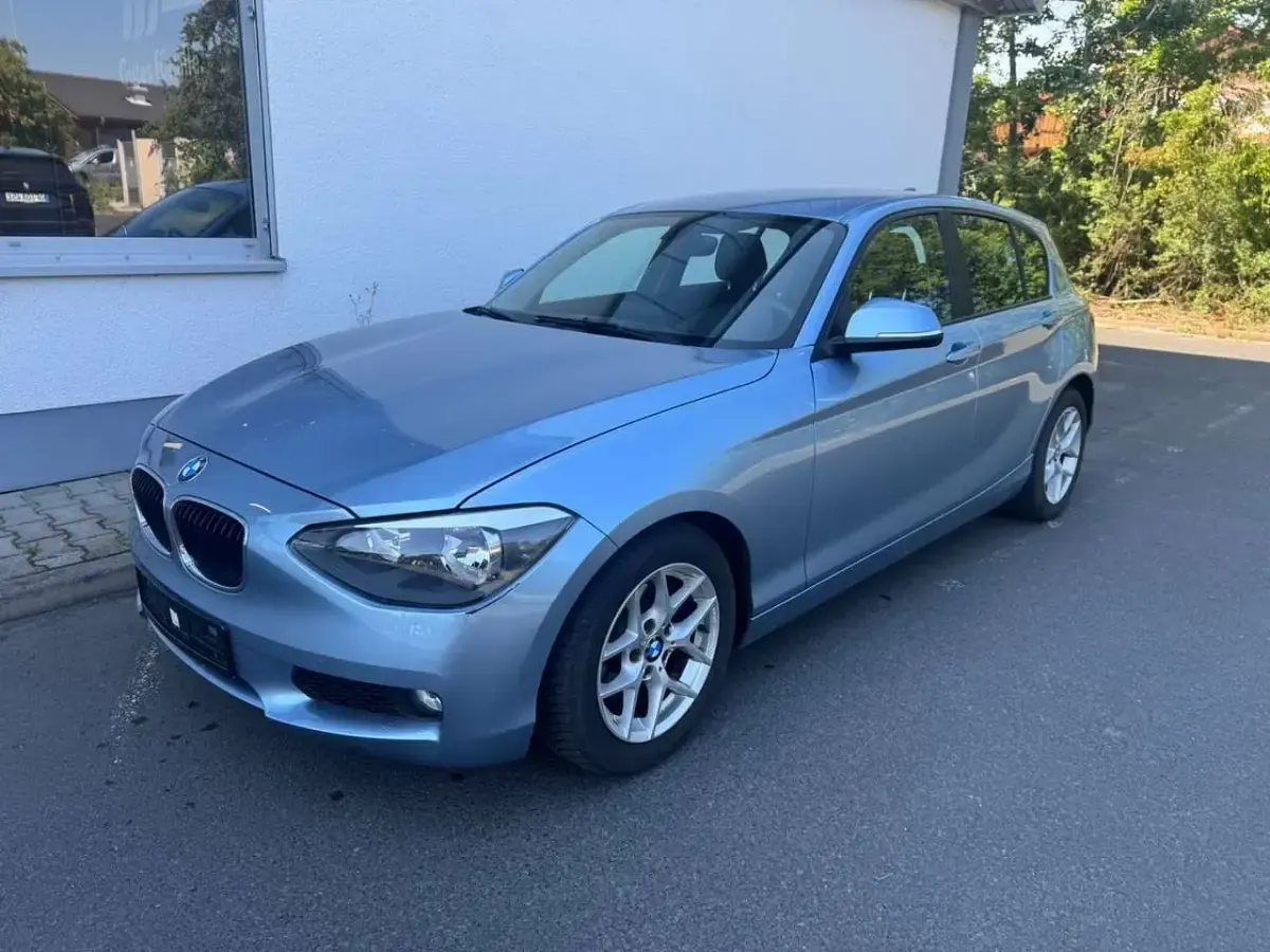 Gebraucht BMW 116 Comfort Edition 116 PS (85 kW) 2012 Liquid blue Kleinwagen